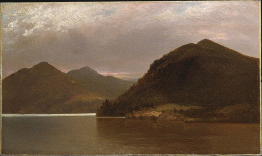 Le lac George, 1870 par John Frederick Kensett