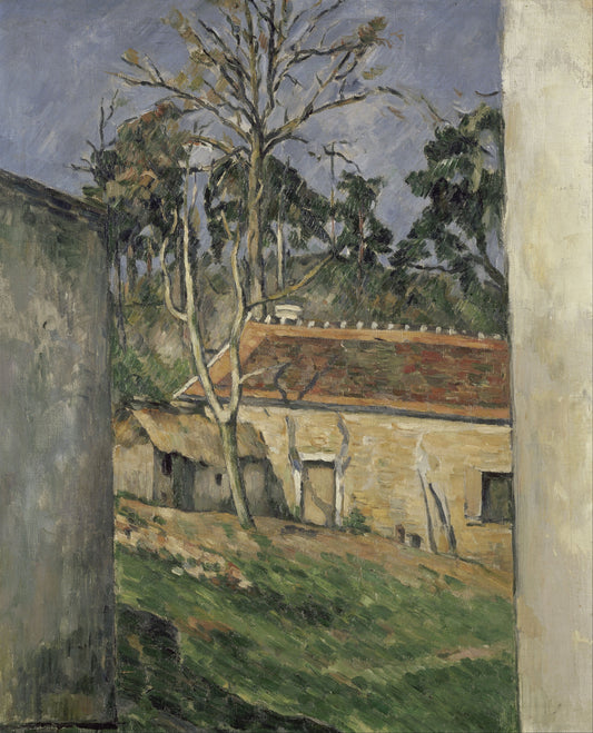 Cour de ferme - Paul Cézanne