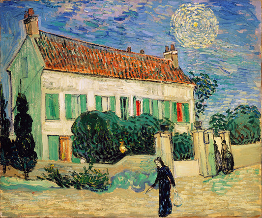 La Maison blanche, la nuit - Van Gogh