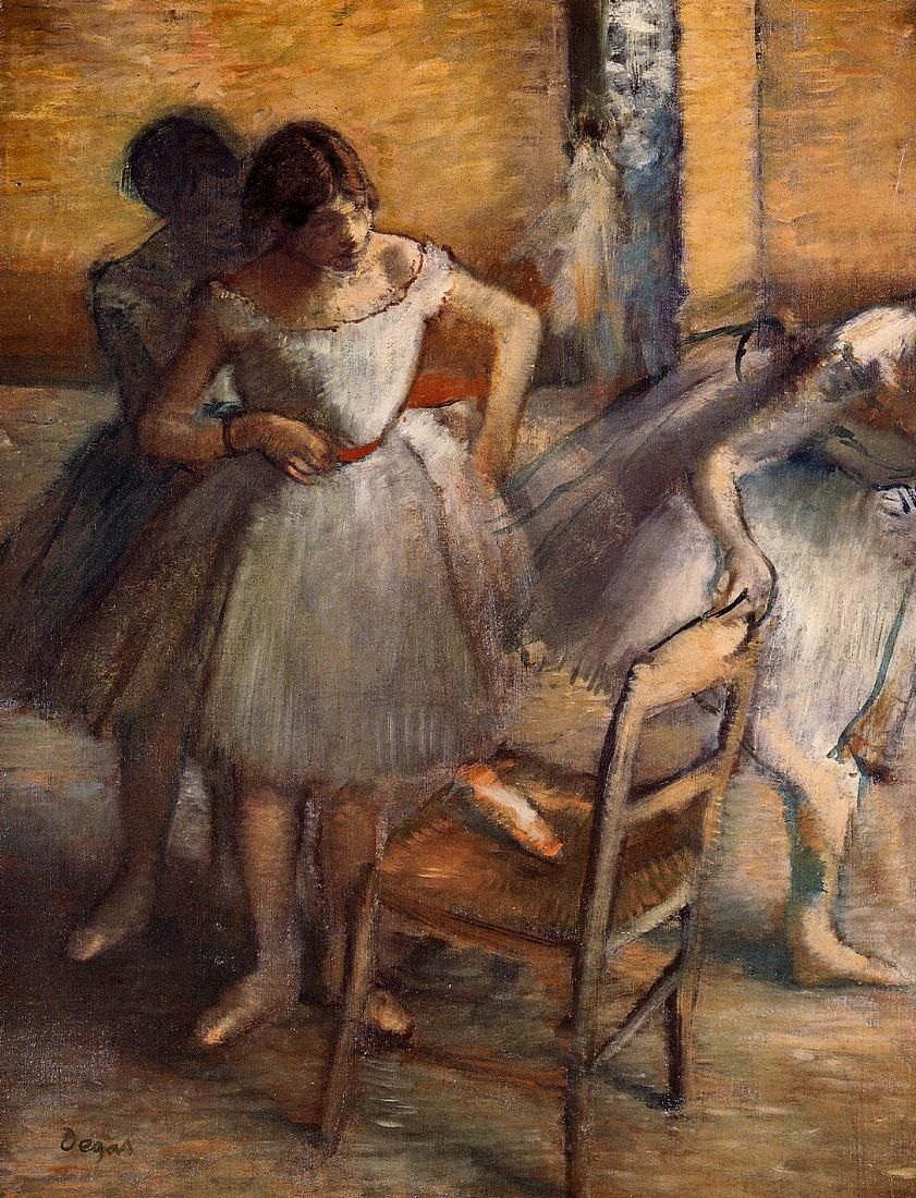 Danseurs, 1895-1900 - Edgar Degas
