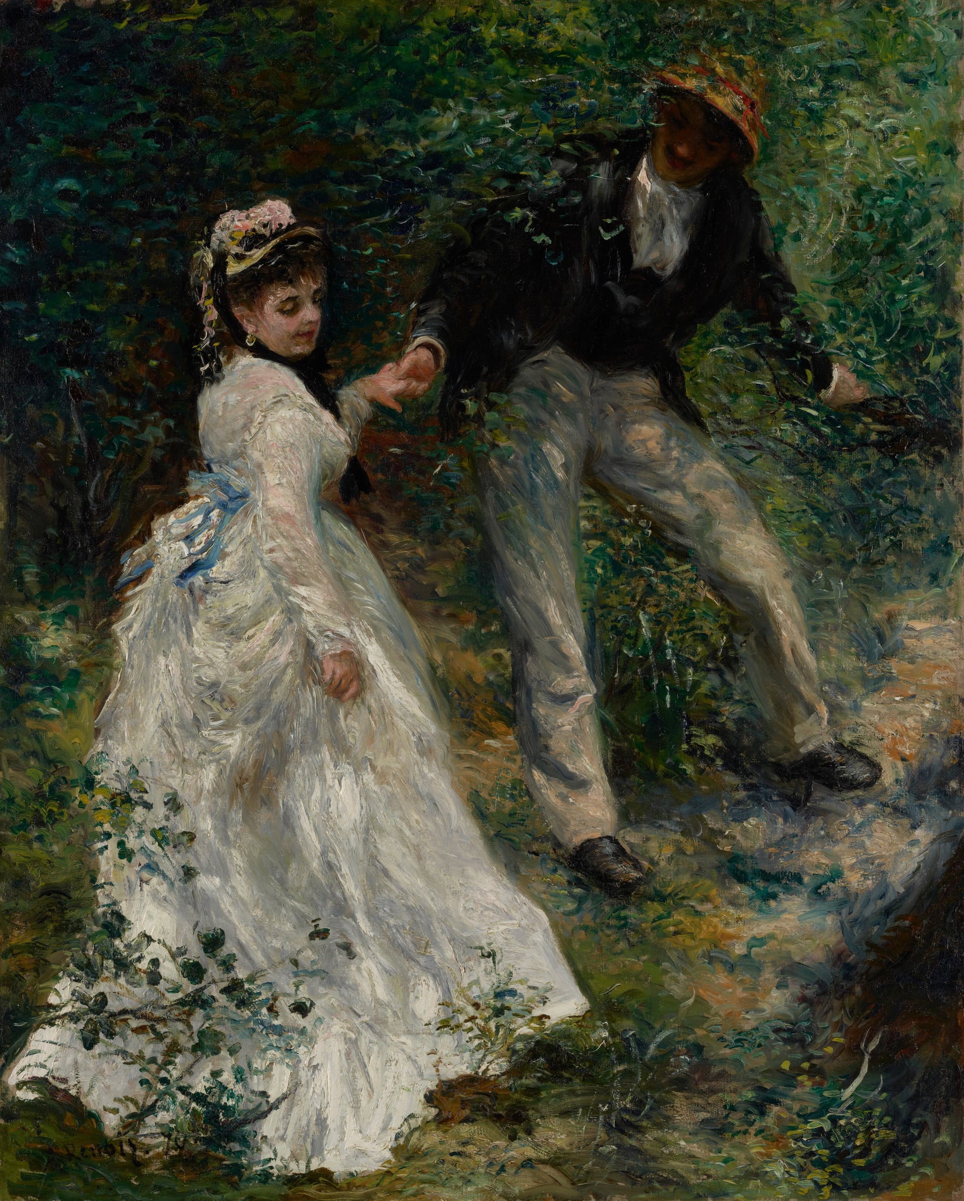 La promenade - Pierre-Auguste Renoir