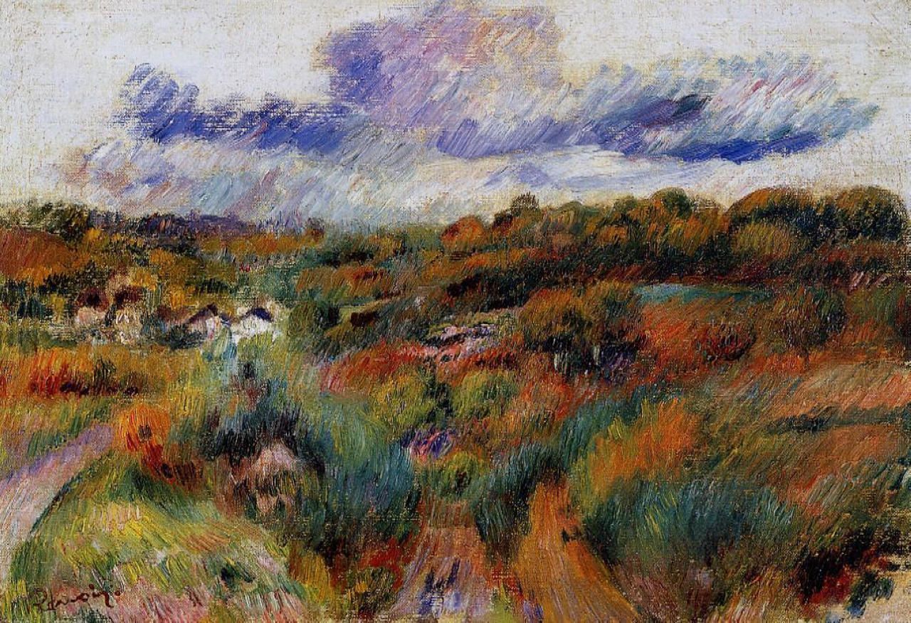 Paysage 1893 - Pierre-Auguste Renoir
