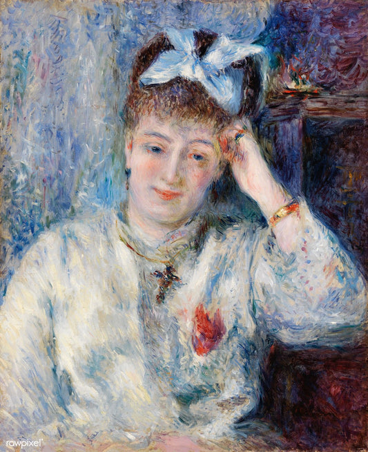 Portrait de Marie Murer - Pierre-Auguste Renoir