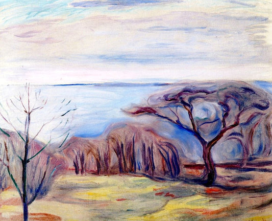 Paysage de printemps - Edvard Munch