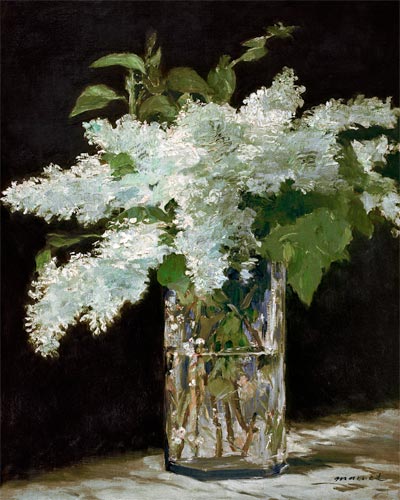 Bouquet de lilas - Edouard Manet