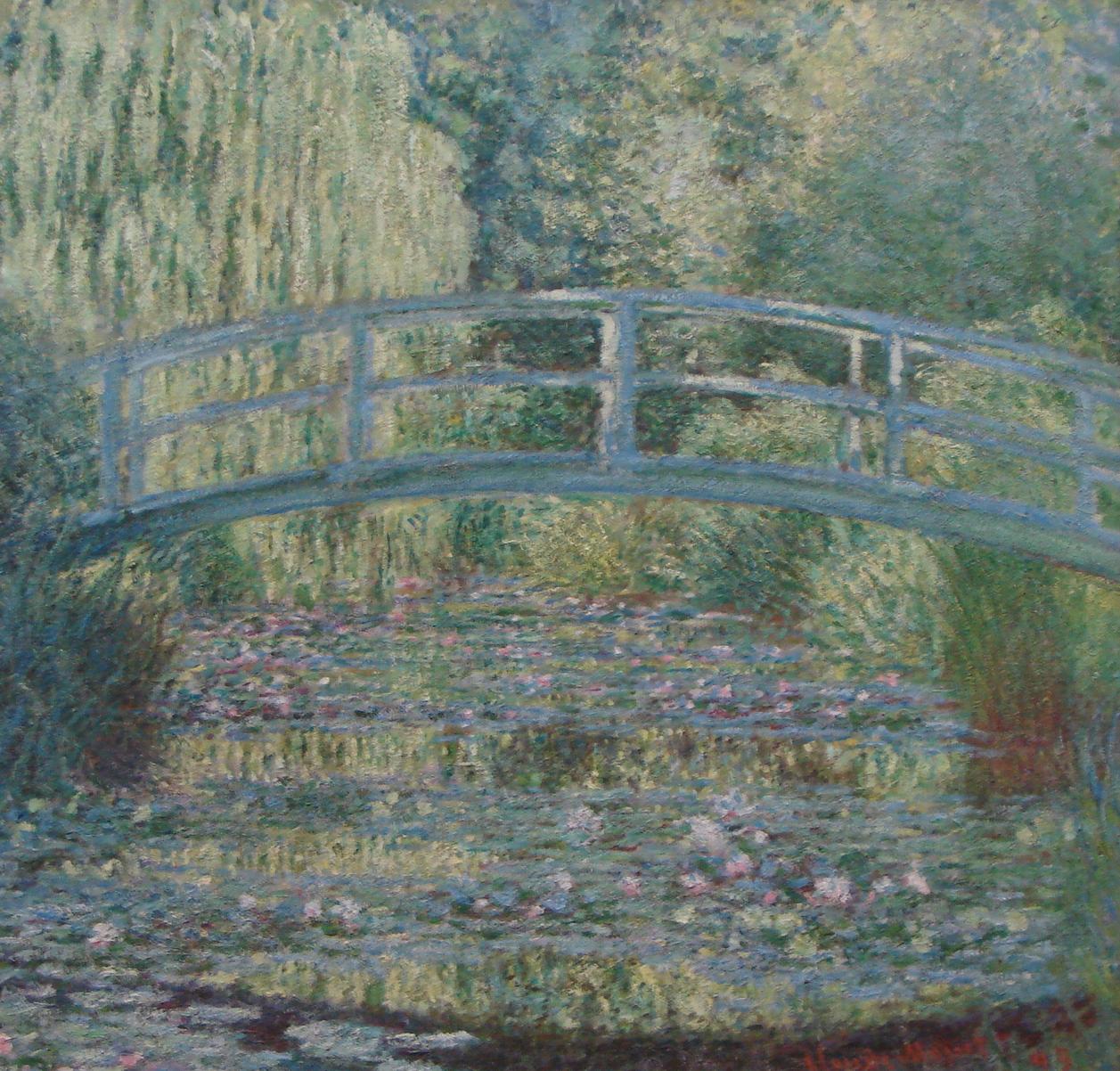 Le Bassin aux nymphéas, harmonie verte - Claude Monet