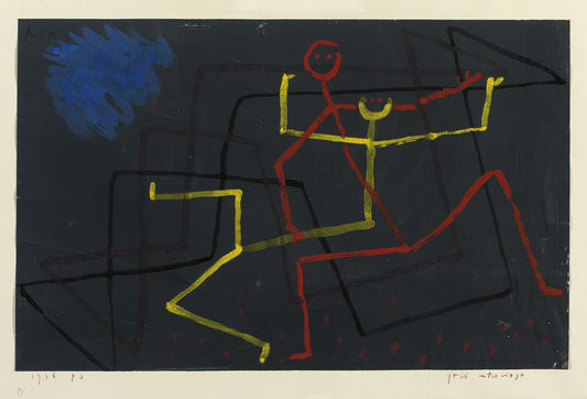 Sous-jacents jaunes, 1935 - Paul Klee