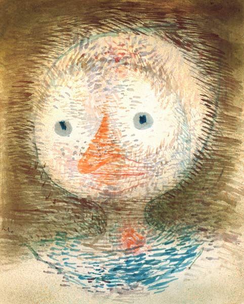 Masque fille stupide - Paul Klee