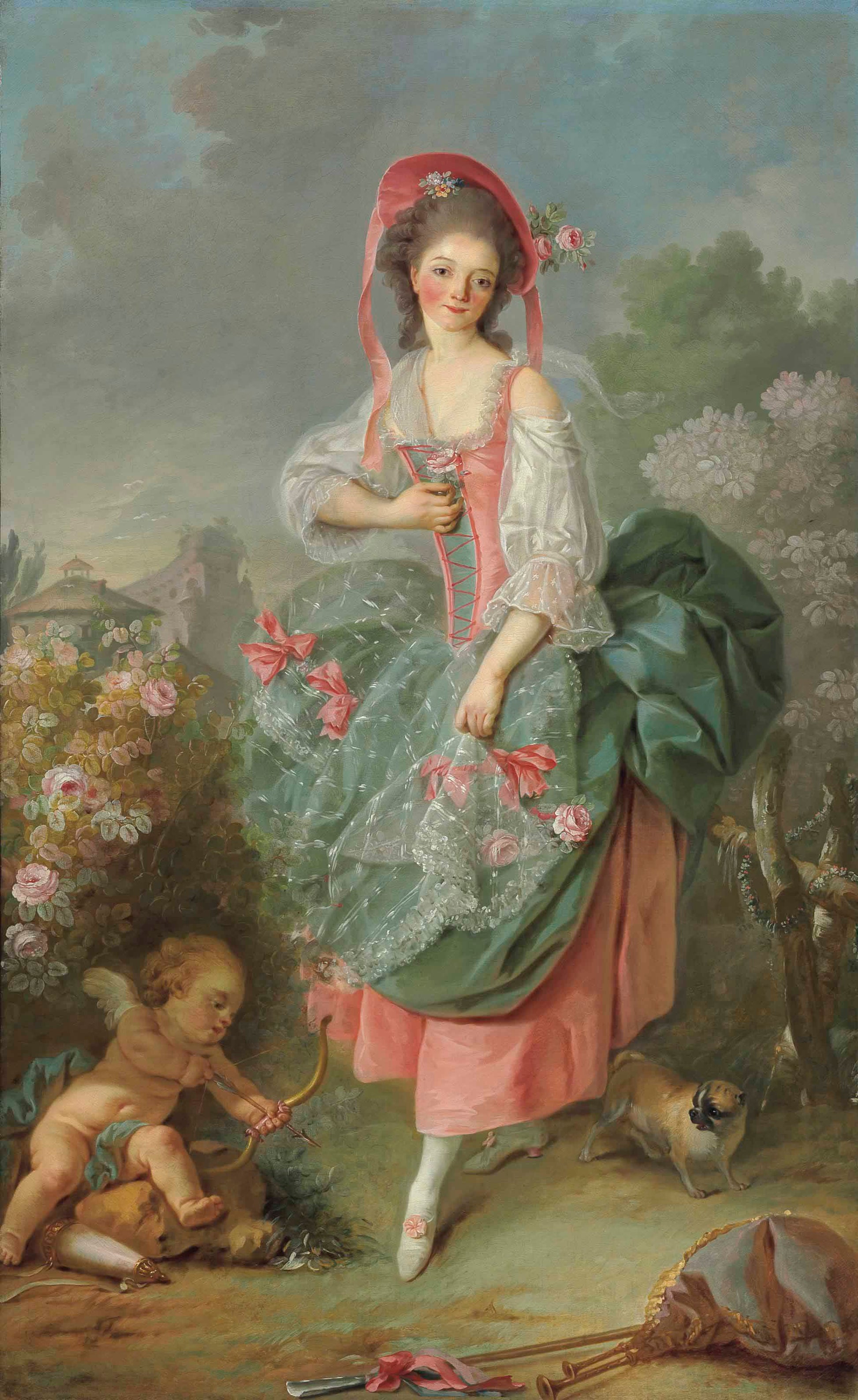 La ballerine Marie-Madeleine Guimard (1743-1816) : Terpsichore - Jacque Louis David