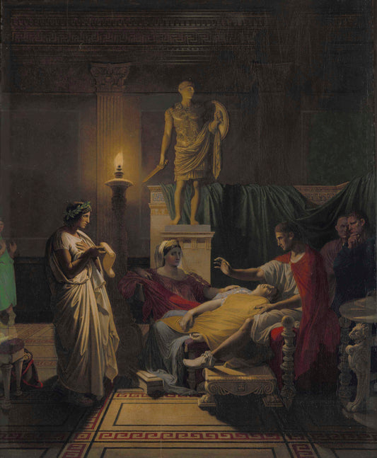 Virgile lisant l'Énéide - Jean-Auguste-Dominique Ingres