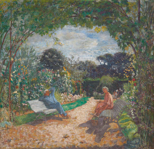 Le matin au jardin, Clos Cézanne - Édouard Vuillard