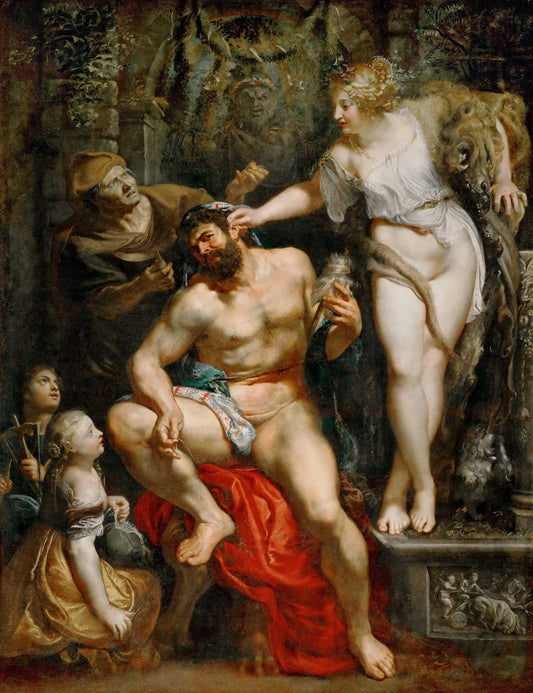 Hercule et Omphale - Peter Paul Rubens