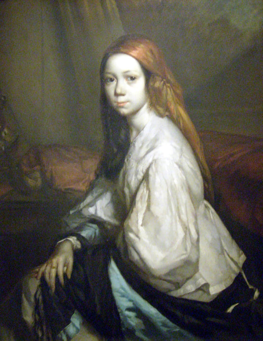 Portrait de Pauline Ono en déshabillé - Jean-François Millet