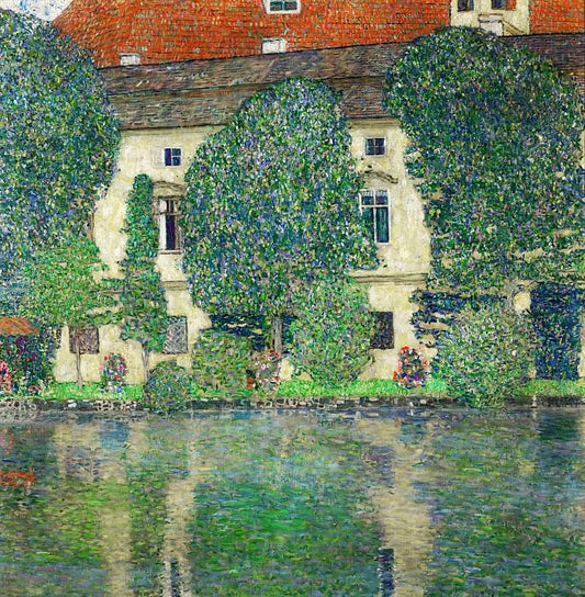 Le Schloss Kammer sur l'Attersee, III - Gustav Klimt