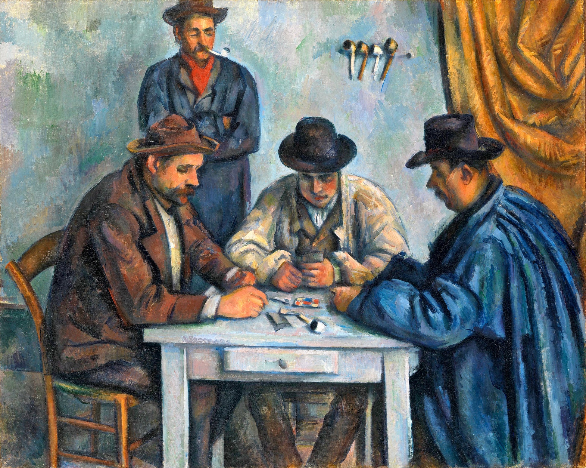Les joueurs de cartes de Paul Cézanne