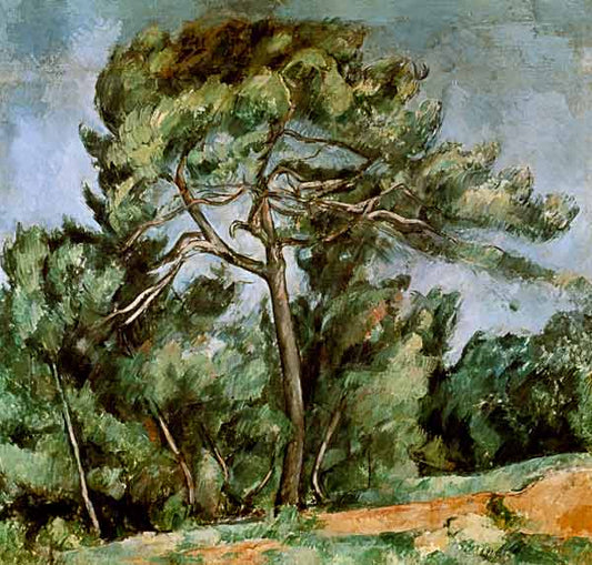 Le grand pin - Paul Cézanne