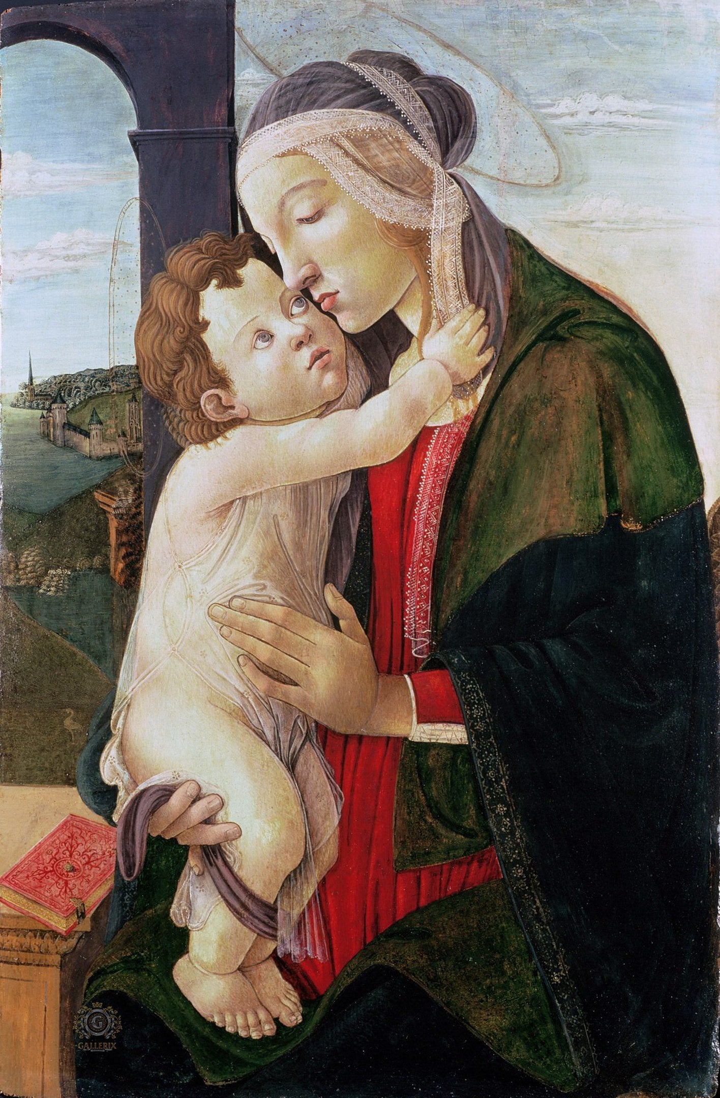 La Vierge à l'Enfant, 15ème siècle - Sandro Botticelli
