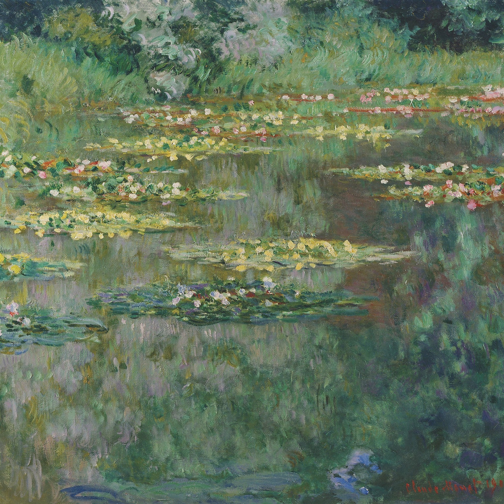 Le Bassin des nymphéas - Claude Monet