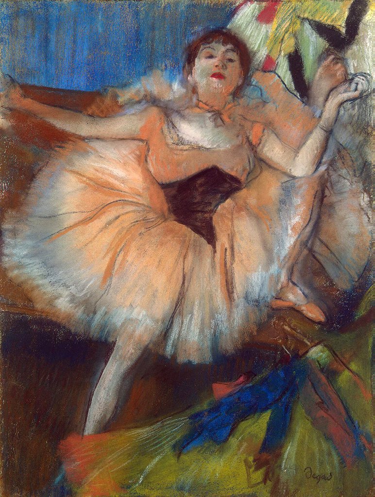 Ballerina seduta (Danseuse assise) - Edgar Degas