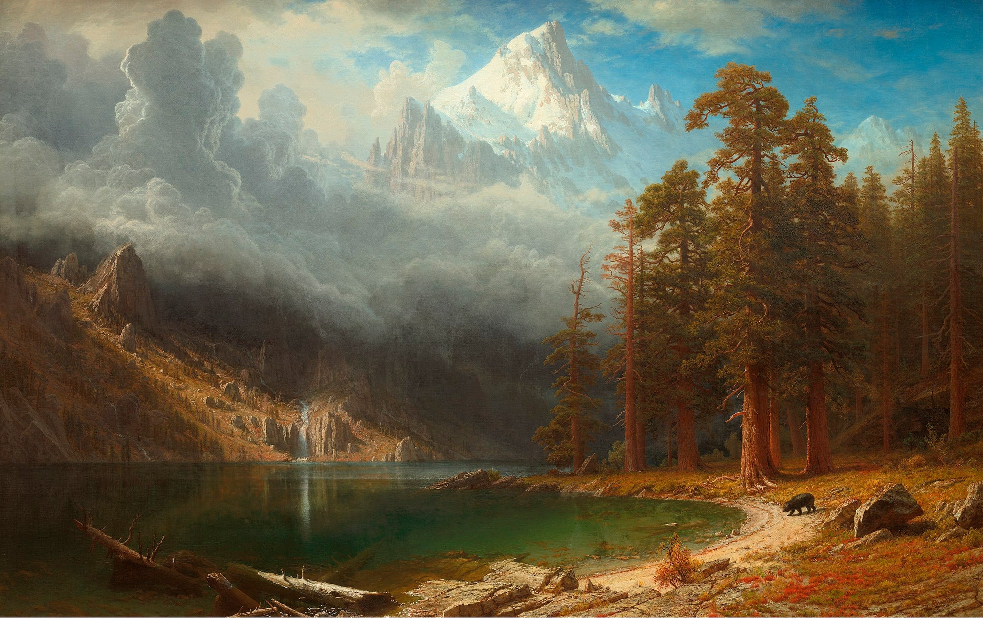 Le Mont Corcoran - Albert Bierstadt