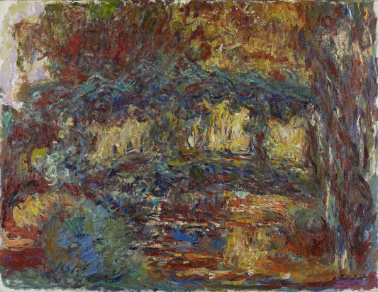 Nymphéas et Pont japonais de Claude Monet