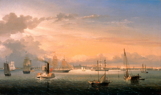 Port de Boston, 1854 - Fitz Henry Lane
