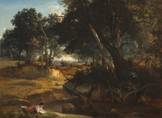 Forêt de Fontainebleau, 1830- Camille Corot