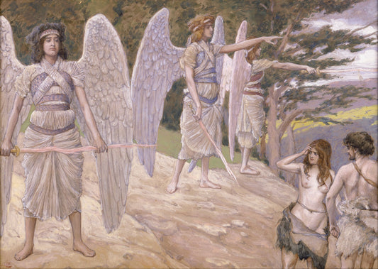 Adam et Eve chassés du paradis - James Tissot