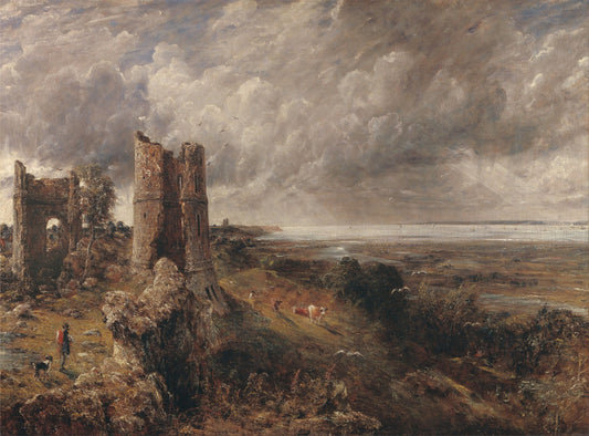 Château de Hadleigh, l'embouchure de la Tamise - matinée après une nuit d'orage - John Constable