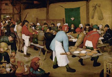 Le mariage paysan - Pieter Brueghel l'Ancien
