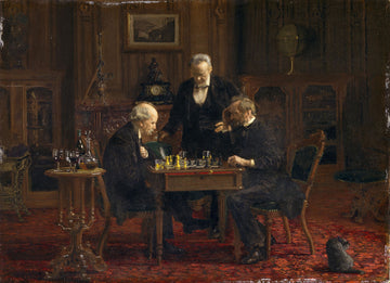 Les joueurs d'échecs - Thomas Eakins