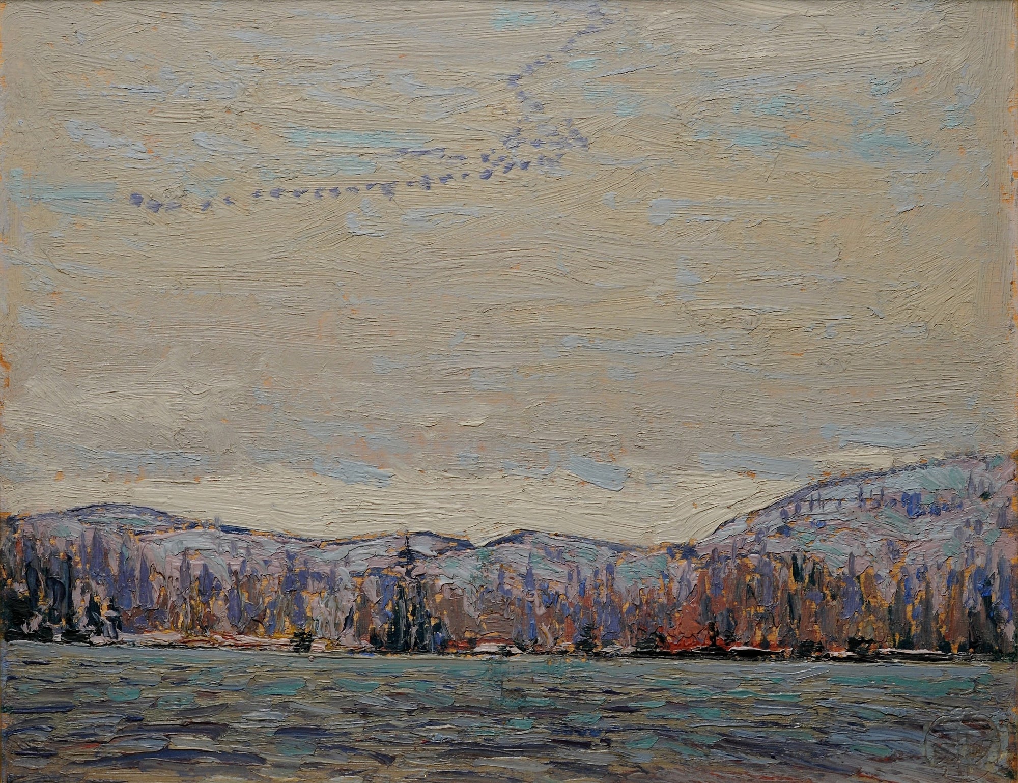 Oies sauvages : "Sketch for Chill November" - Tom Thomson