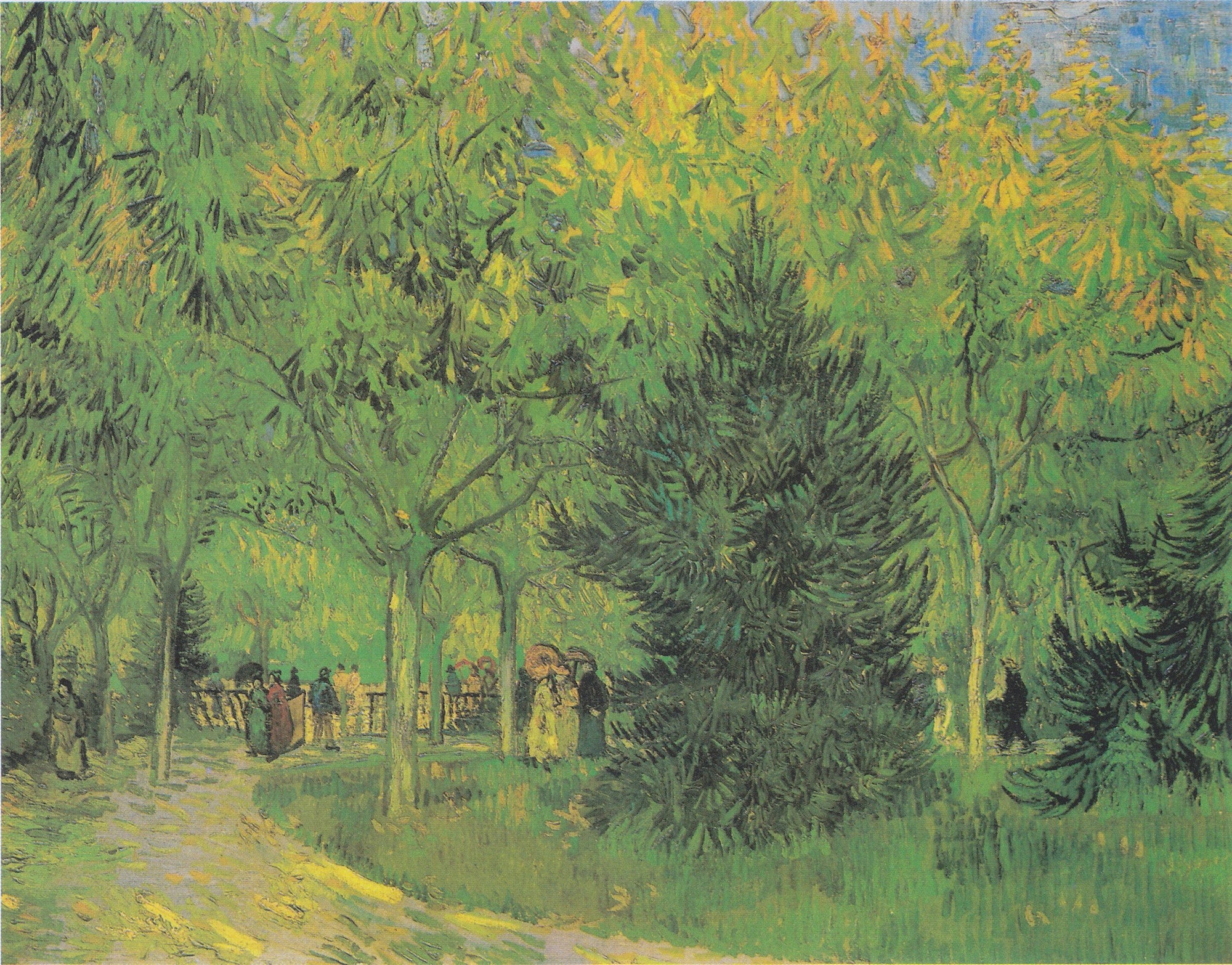 Chemin du Jardin Public d'Arles - Van Gogh