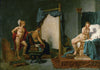 Apelles peignant Campaspe en présence d'Alexandre le Grand - Jacque Louis David