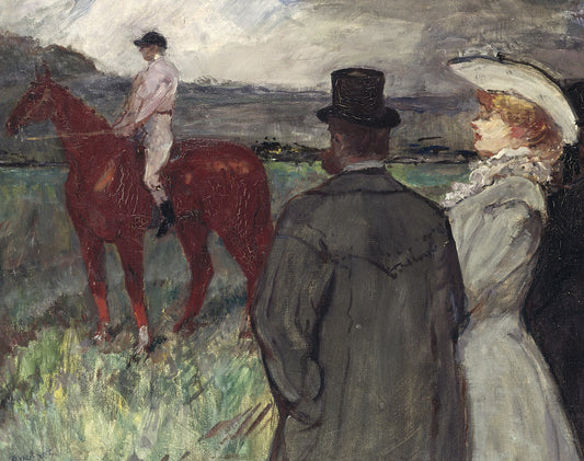 À l'hippodrome - Toulouse Lautrec