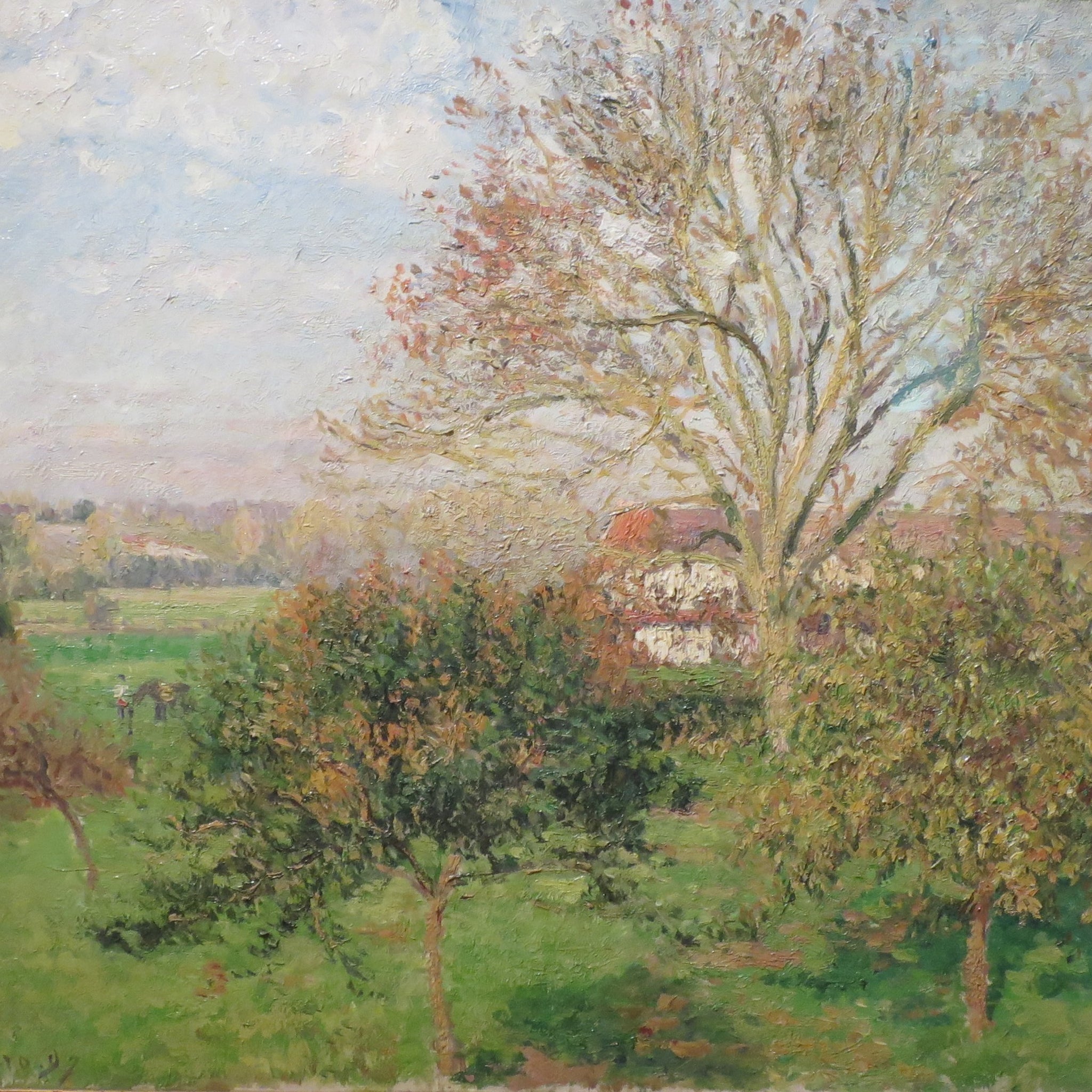 Matins d'automne à Eragny - Camille Pissarro