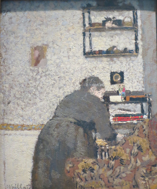 Madame Vuillard dans un salon - Édouard Vuillard
