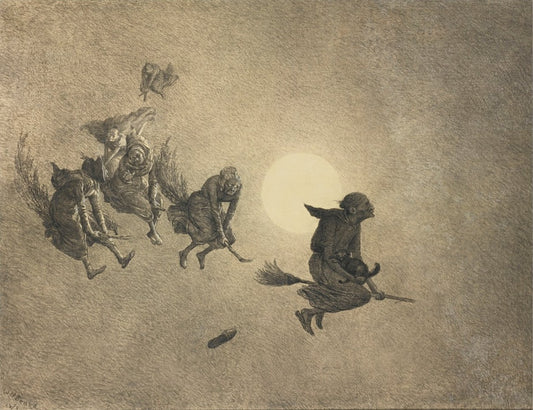 La chevauchée des sorcières, 1870 - William Holbrook Beard