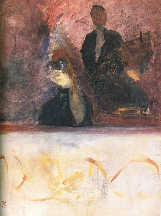 La boîte du Mascaron Dore - Toulouse Lautrec