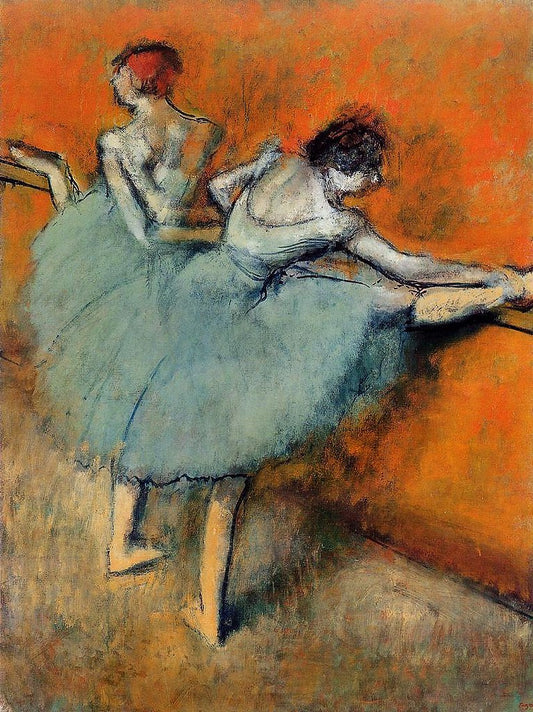 Danseuses à la barre - Edgar Degas