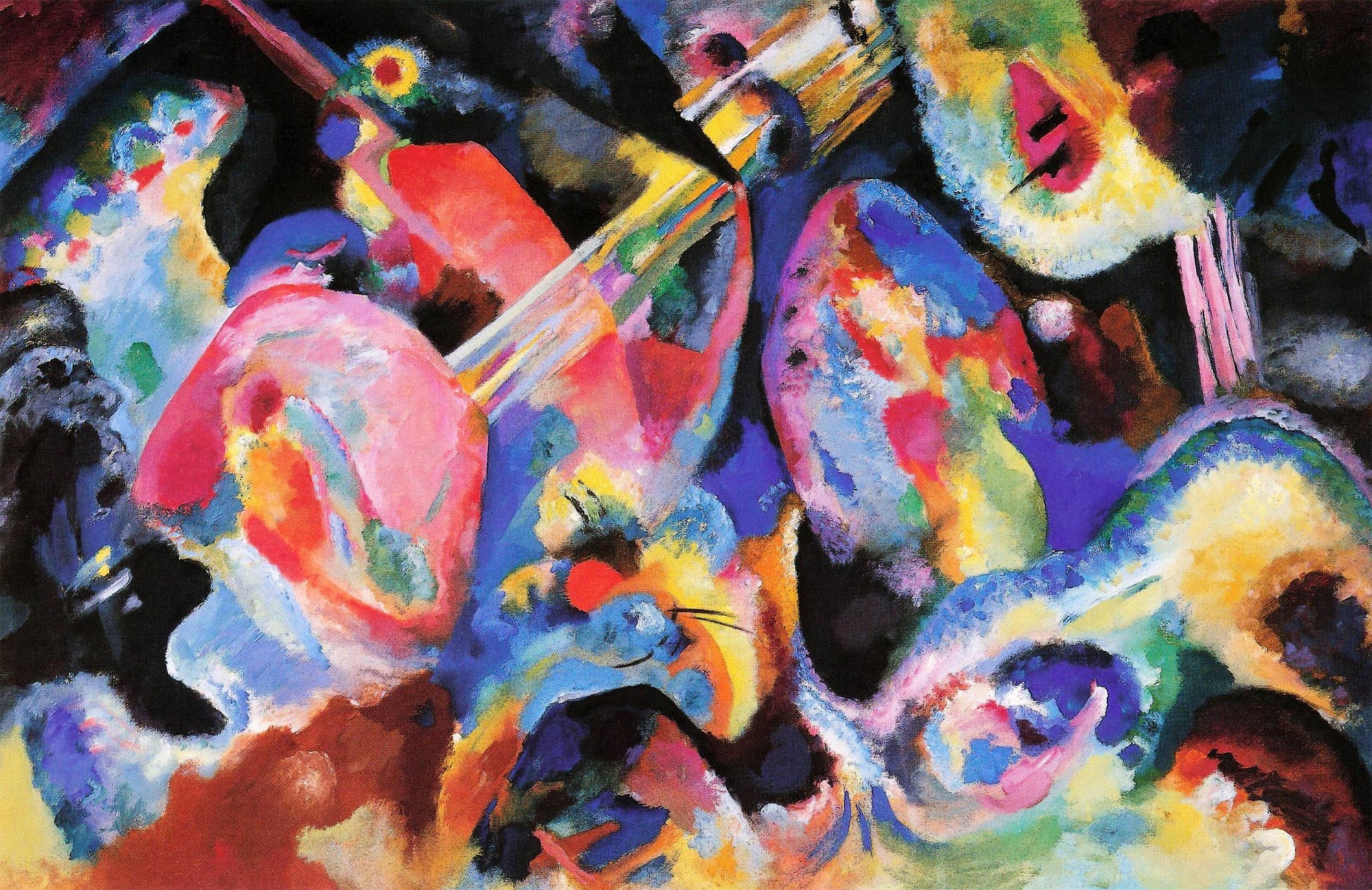 Déluge d'improvisation - Vassily Kandinsky