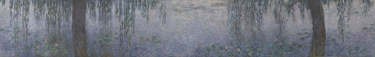 Nymphéas, le matin clair aux saules - Claude Monet