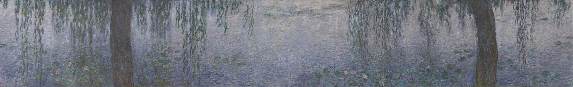 Nymphéas, le matin clair aux saules - Claude Monet