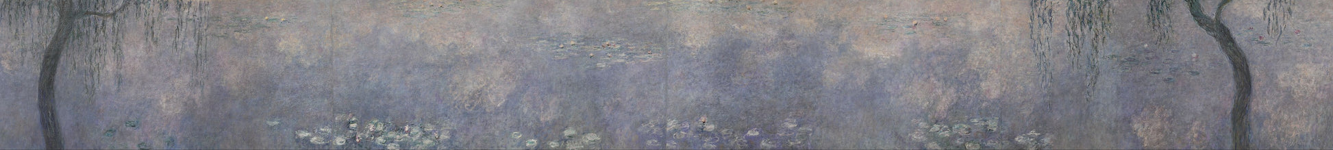 Nymphéas, les deux saules - Claude Monet