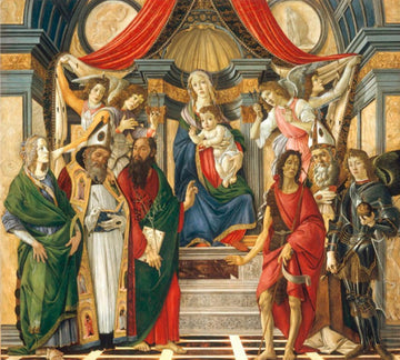 Marie intronisée - Sandro Botticelli