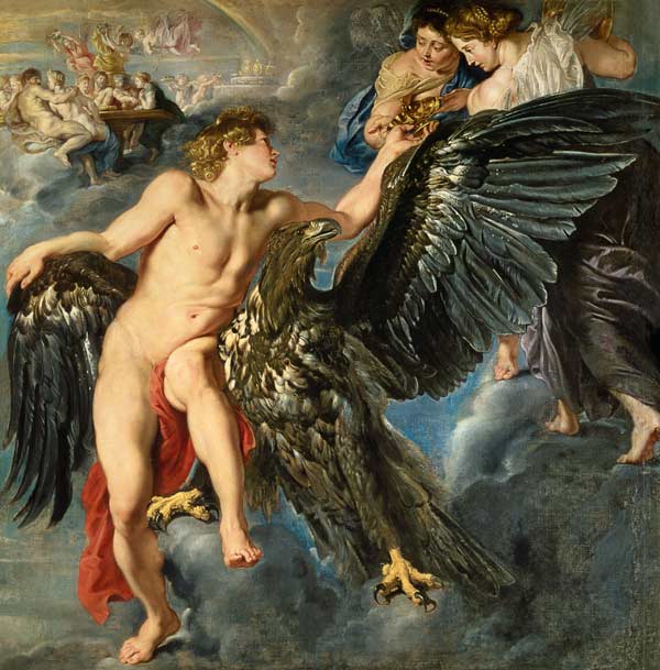 L'enlèvement de Ganymède - Peter Paul Rubens