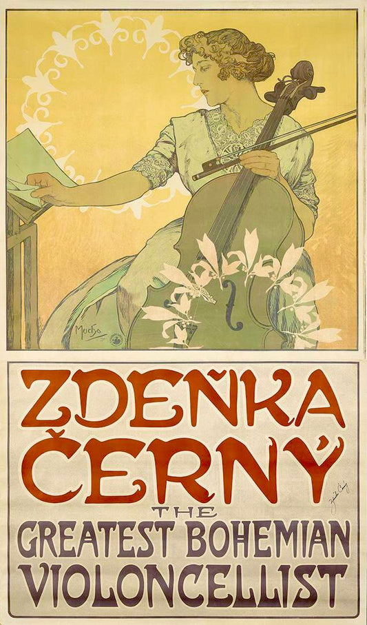 Affiche Zdenka Cerny - Mucha