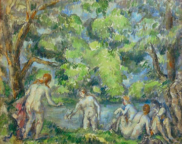 Baigneurs (Undinen) - Paul Cézanne