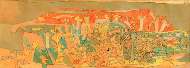 Montagne cultivée, 1924 - Paul Klee