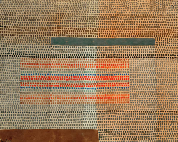 deux couches accentuées - Paul Klee